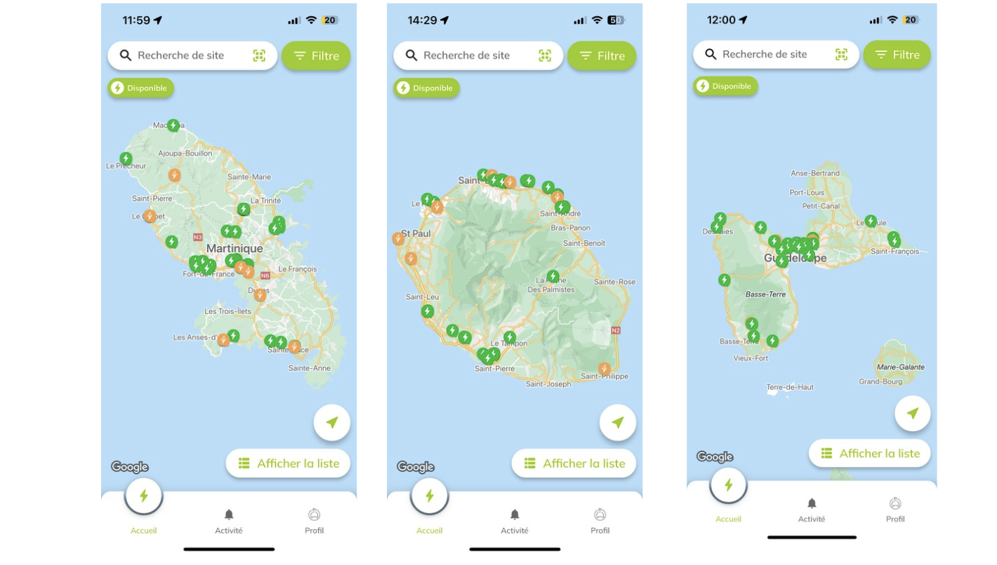 État des lieux des bornes de recharge dans les DOM-TOM : Une infrastructure en plein développement
