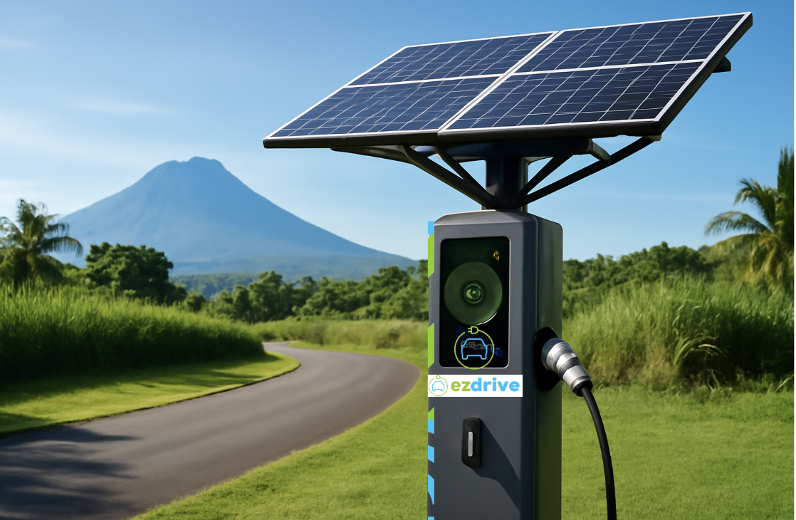 Borne de recharge et mobilité durable : quel avenir pour la recharge solaire ? L'intégration des panneaux solaires aux bornes
