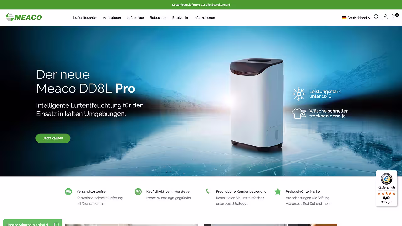 Greenblut fallstudien Meaco