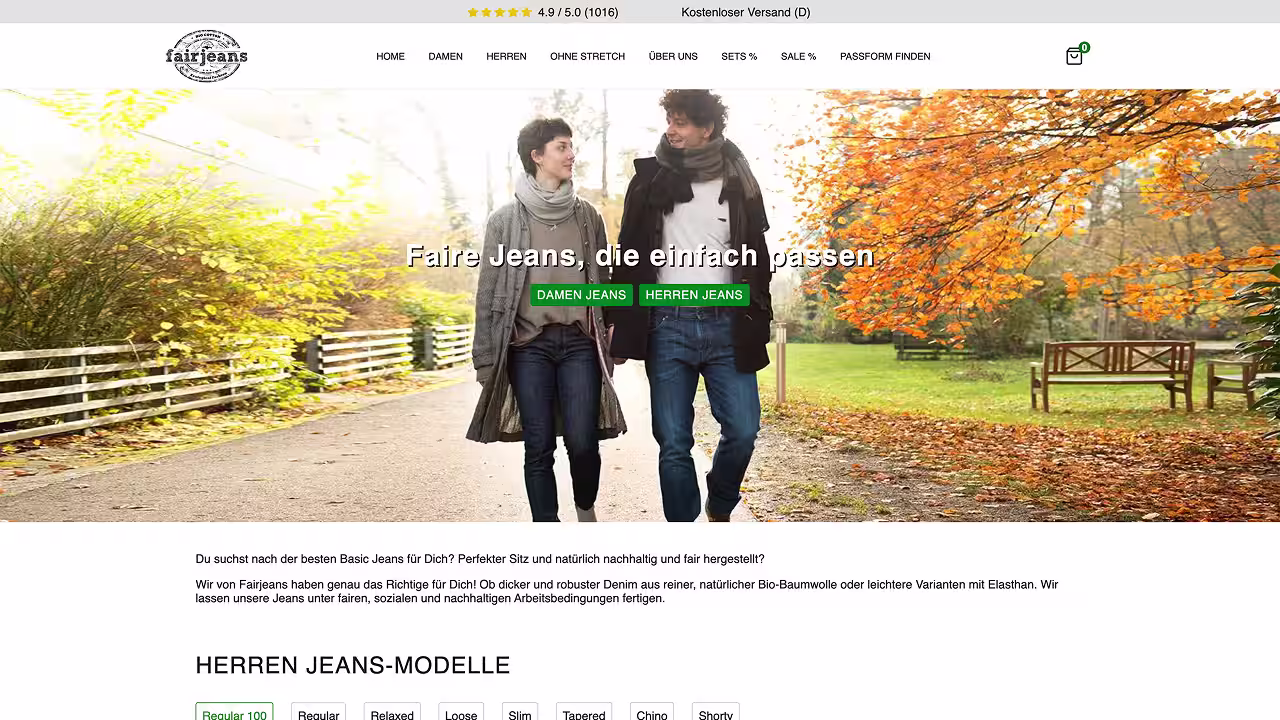 Greenblut fallstudien Fairjeans