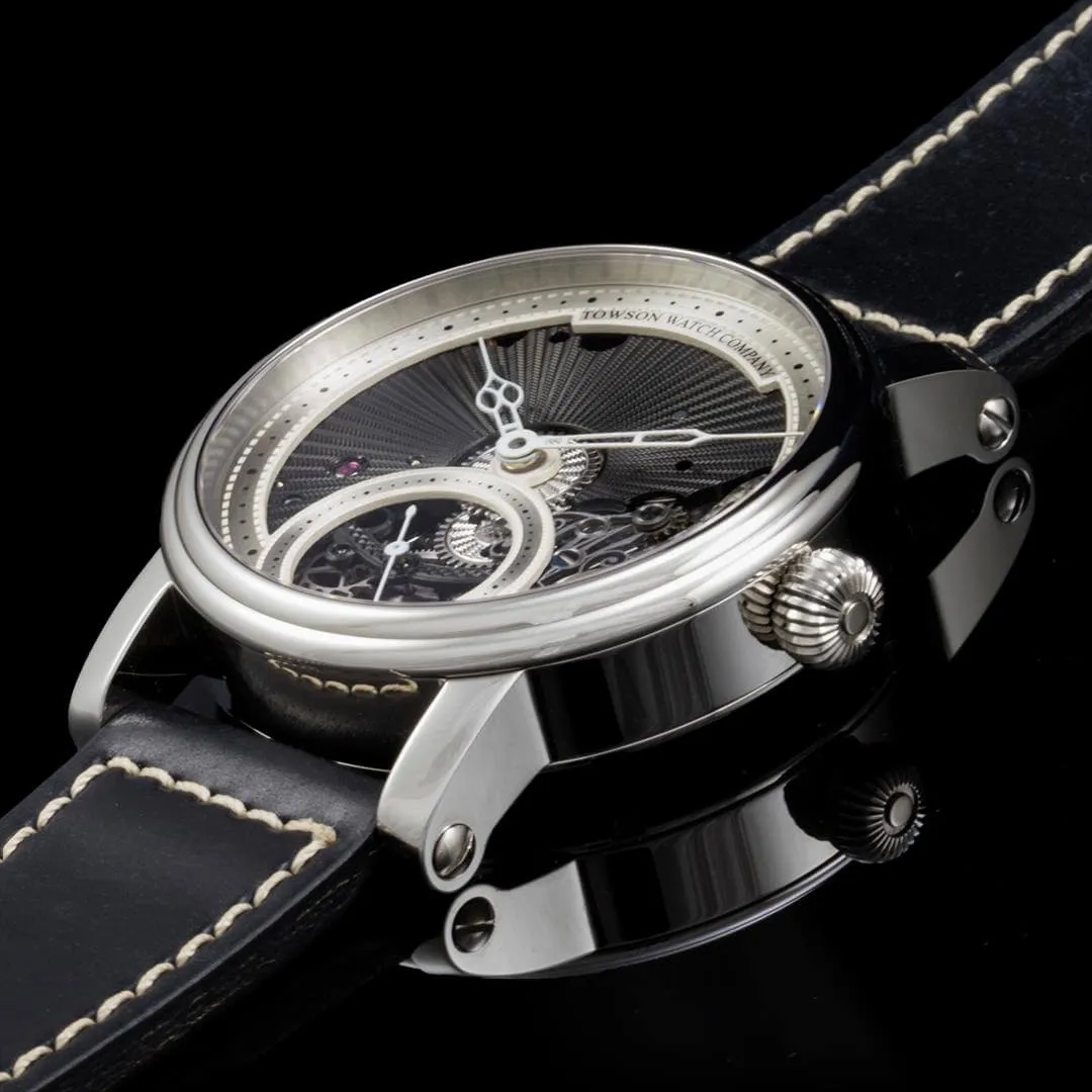 Towson x Benzinger guilloche dial