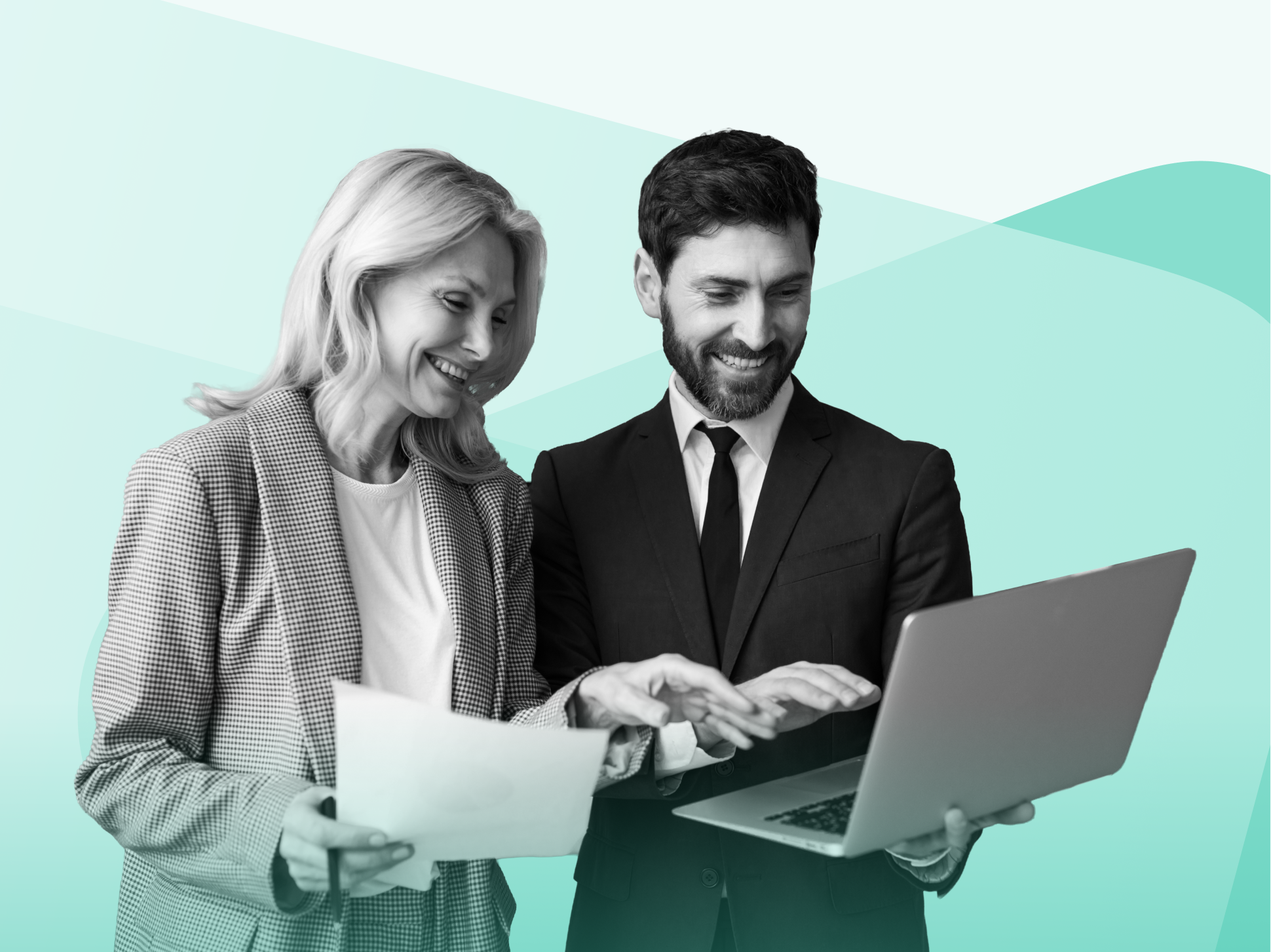 B2B marketer automating post-event follow-up in real time using CRM and Slack, with sales rep reacting to live lead alerts