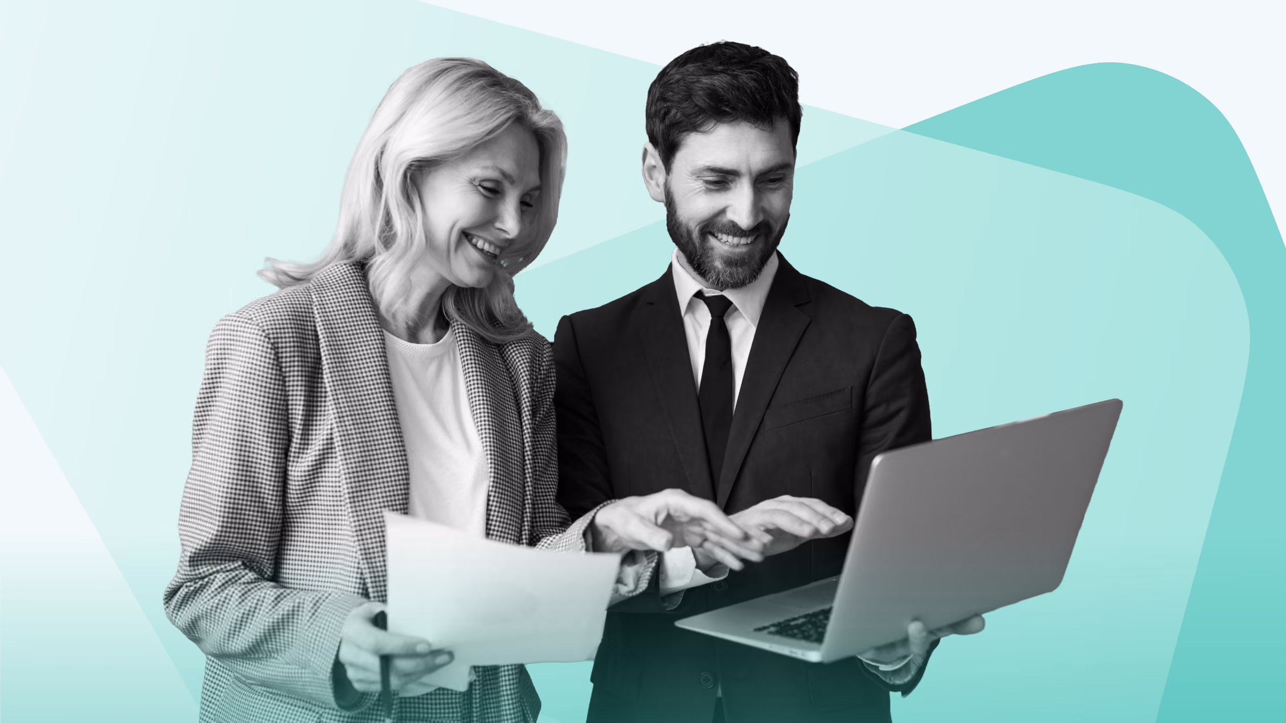 B2B marketer automating post-event follow-up in real time using CRM and Slack, with sales rep reacting to live lead alerts