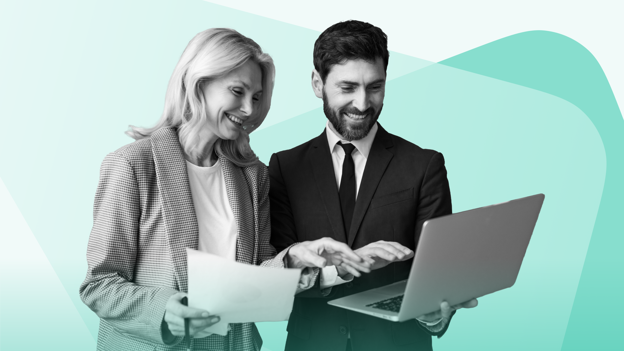 B2B marketer automating post-event follow-up in real time using CRM and Slack, with sales rep reacting to live lead alerts