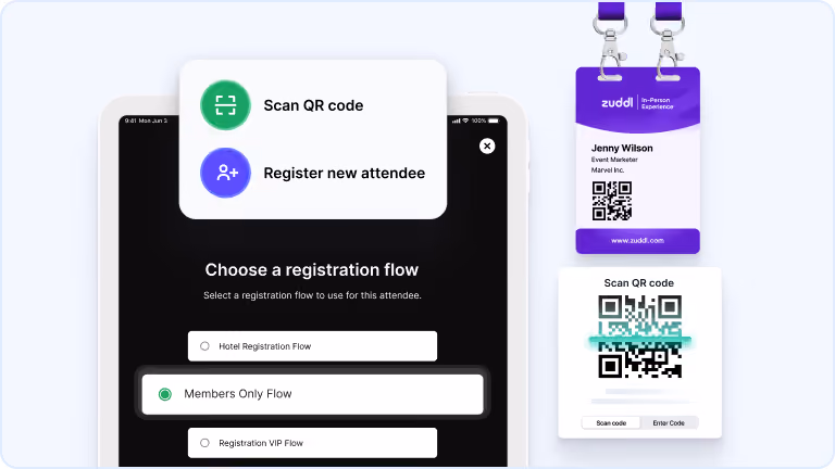 Full Registration Flows on the Onsite App