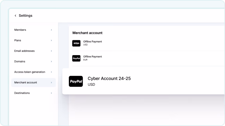 PayPal as a Third Payment Option
