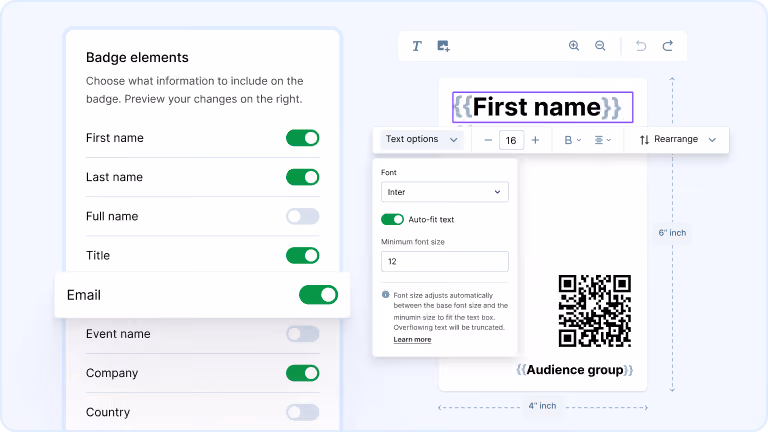 In-Platform Badge Design Without Code