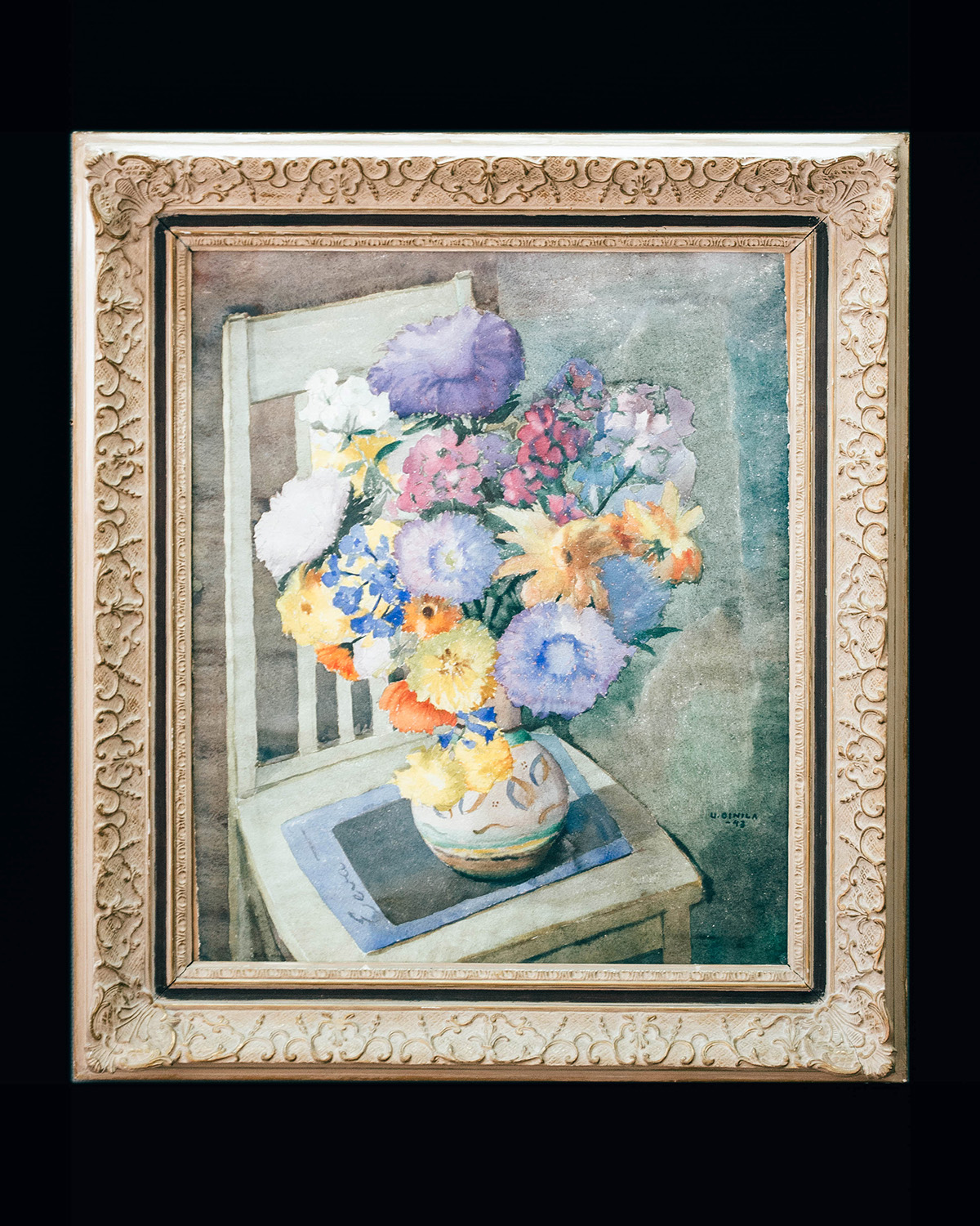 Urho Oinila (1916-1980) 59x49,5 380€