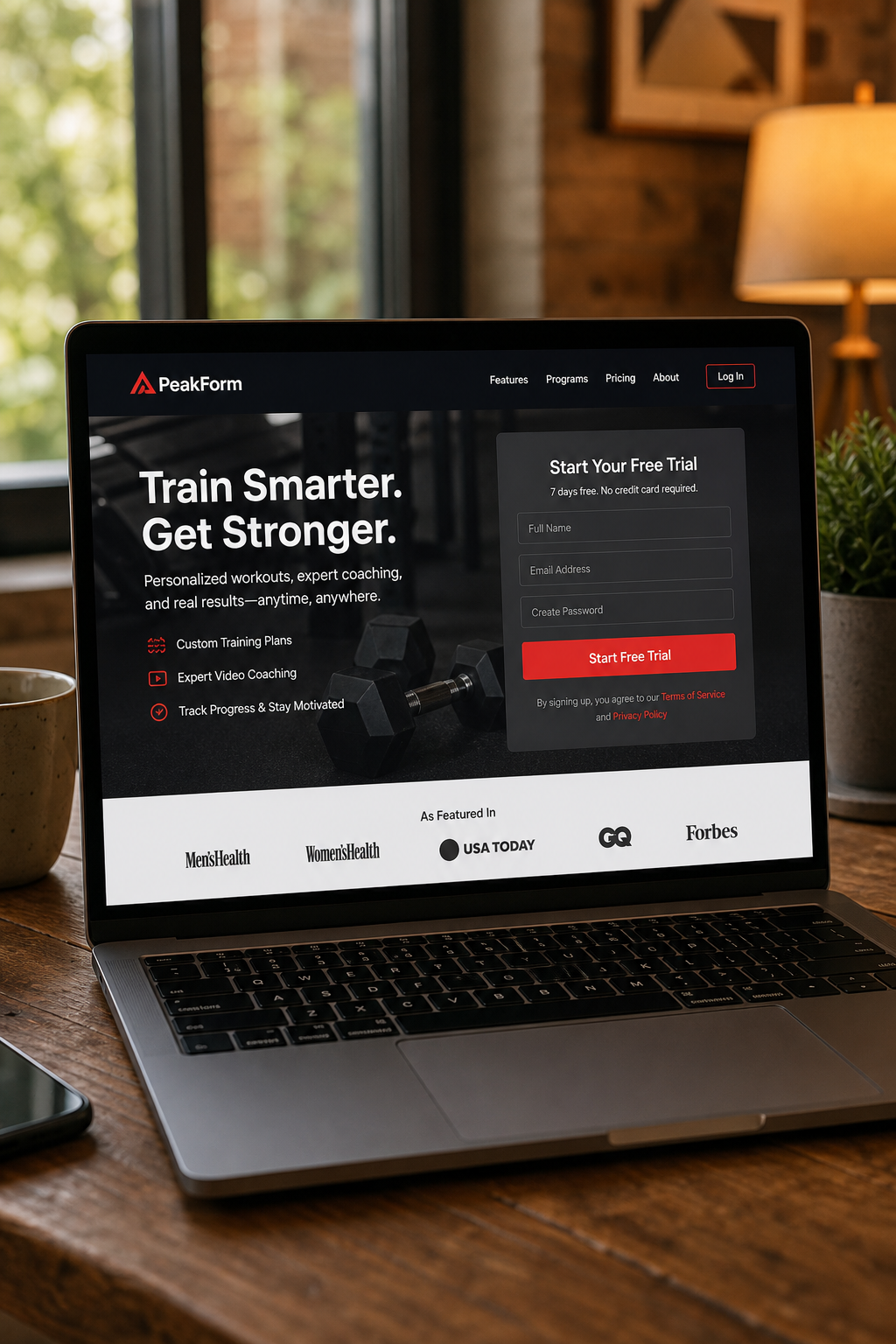 landing page design that converts customers