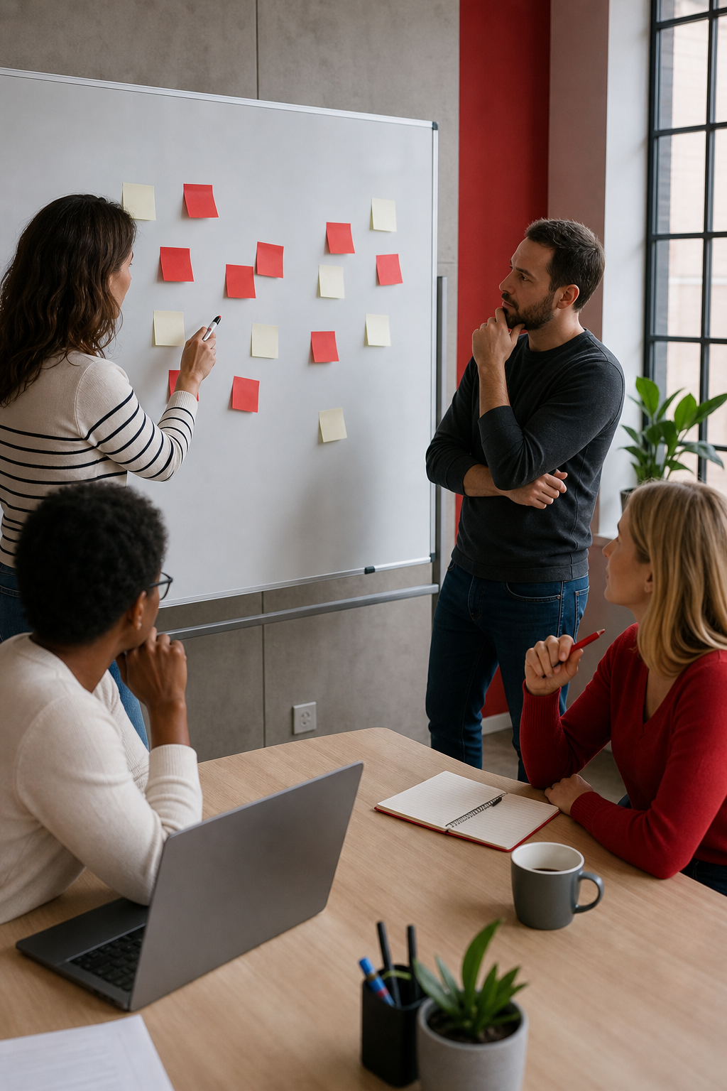 brand core values brainstorming session