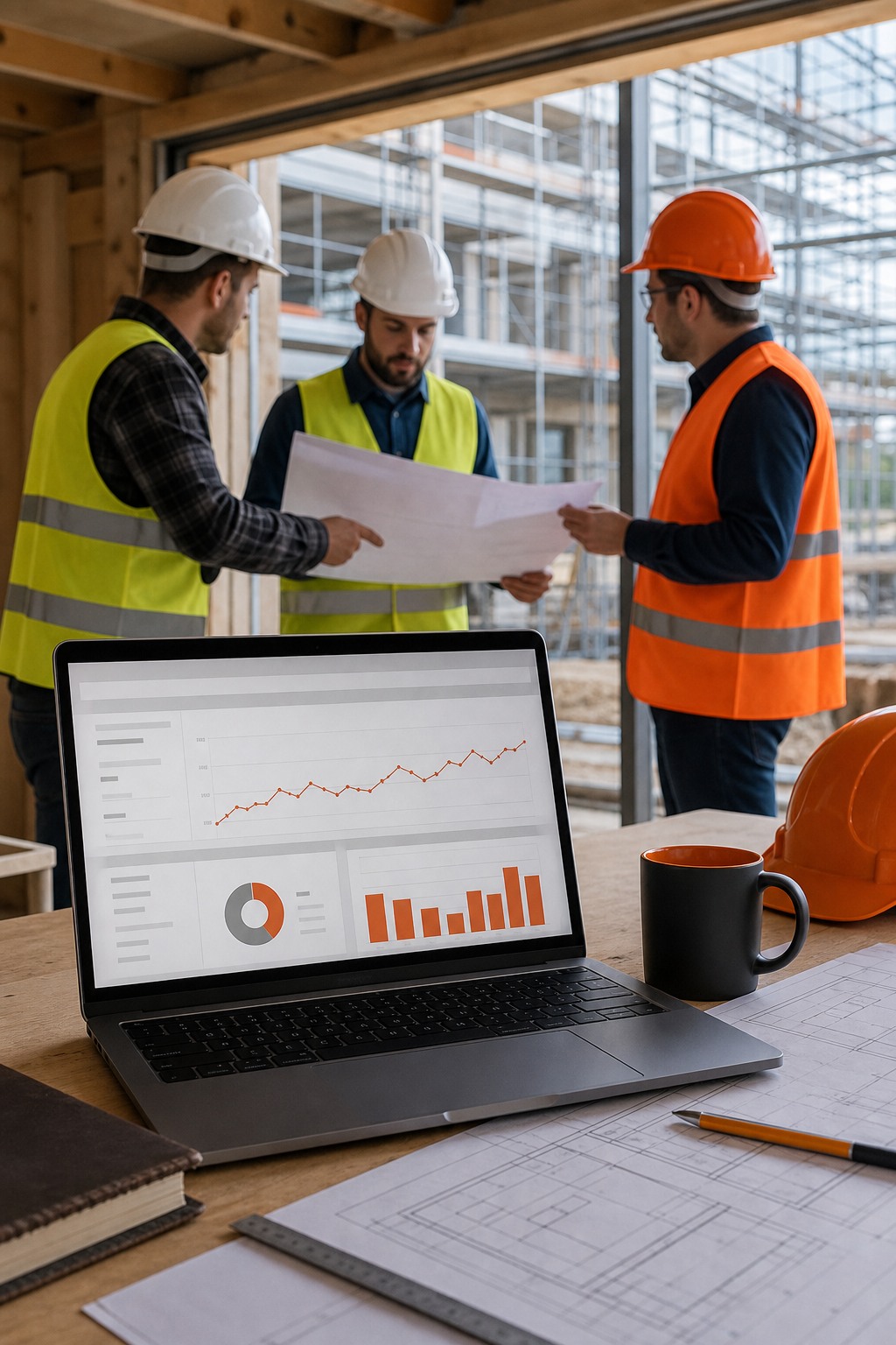 construction SEO subscription dashboard