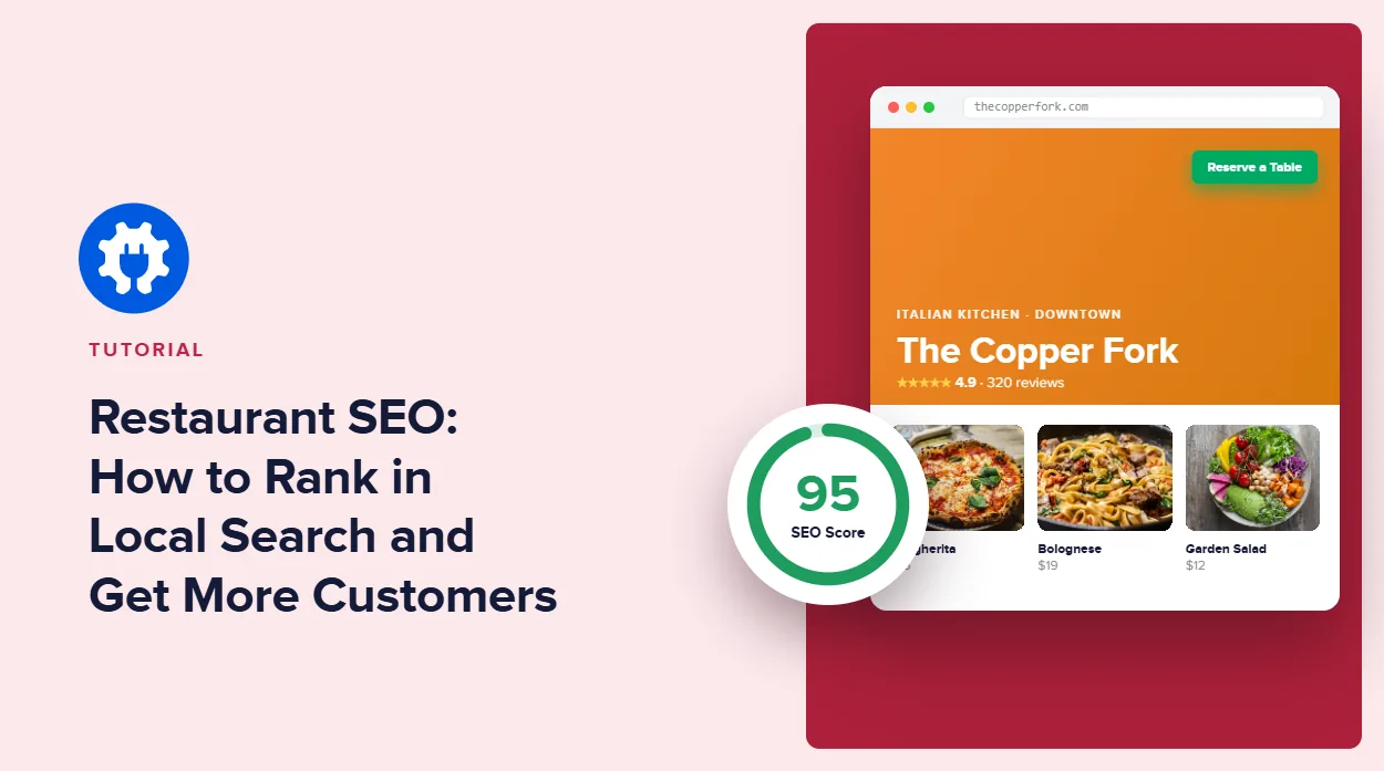 AIOSEO: visual reference for 2. AIOSEO , All‑in‑one local SEO plugin with restaurant schema