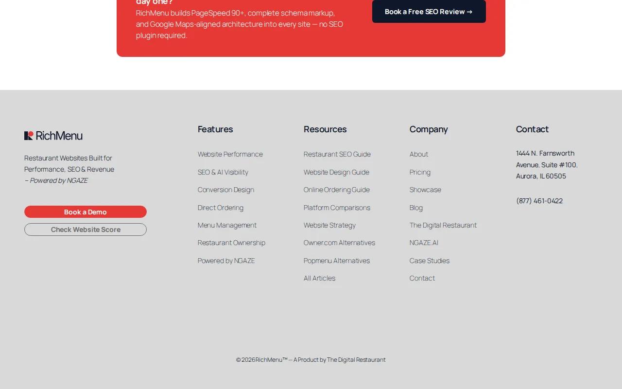 The Digital Restaurant: visual reference for 7. The Digital Restaurant , AI‑powered insights for restaurant SEO