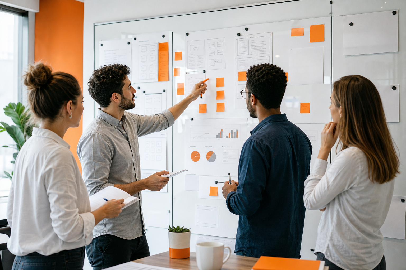 agency team planning white label digital marketing services