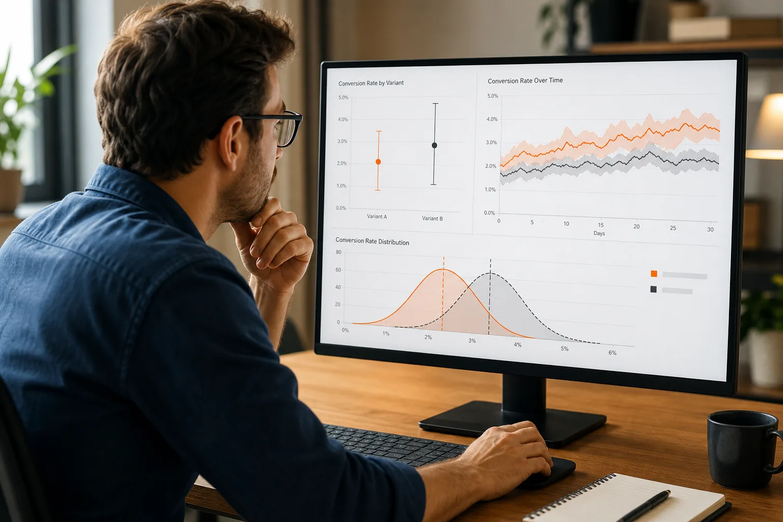 Measuring A/B test results without premature conclusions