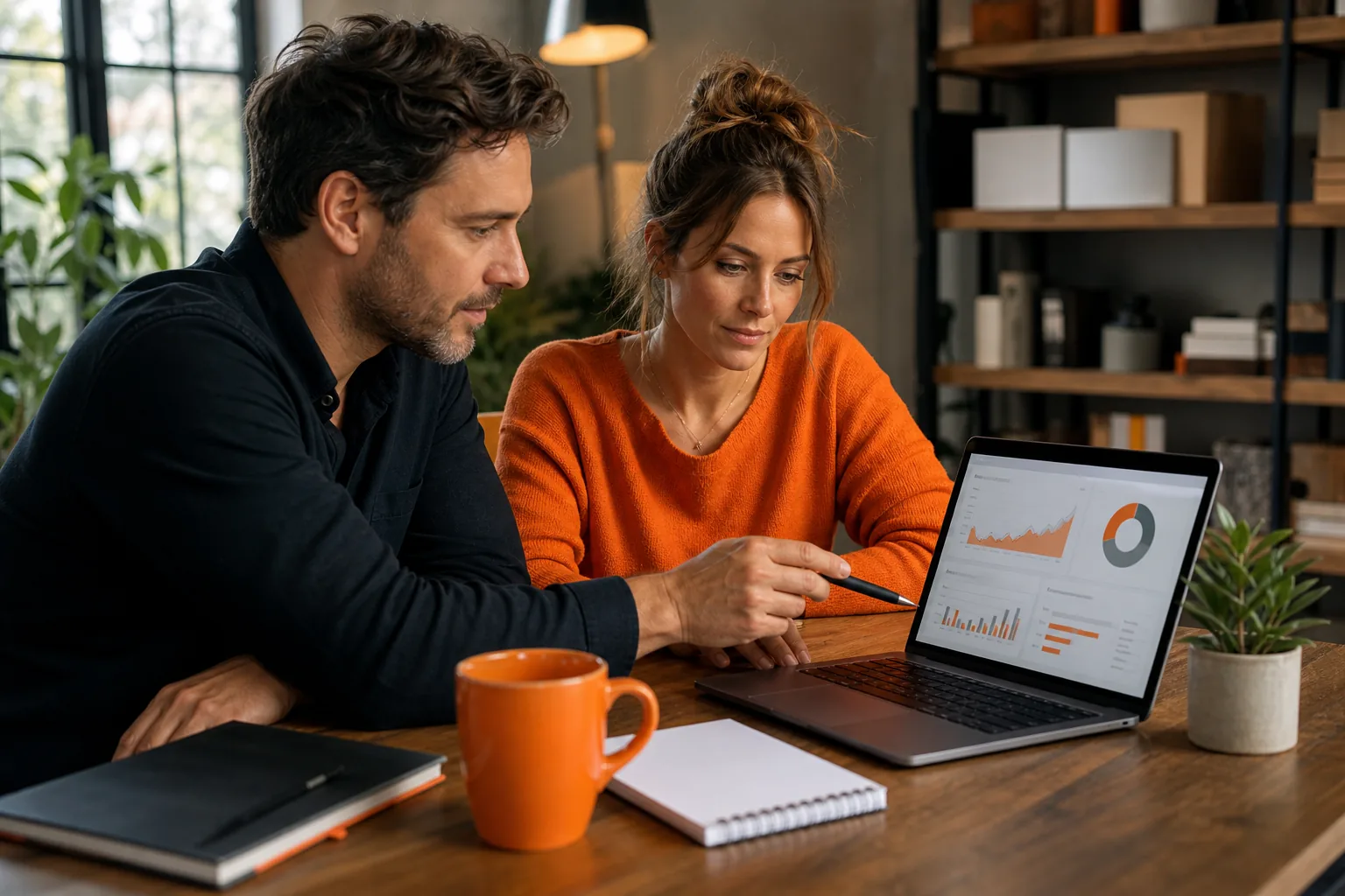 Ecommerce marketing onboarding with account access and measurement review.