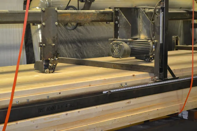 County Line Materials custom lumber saw cutting boards to length
