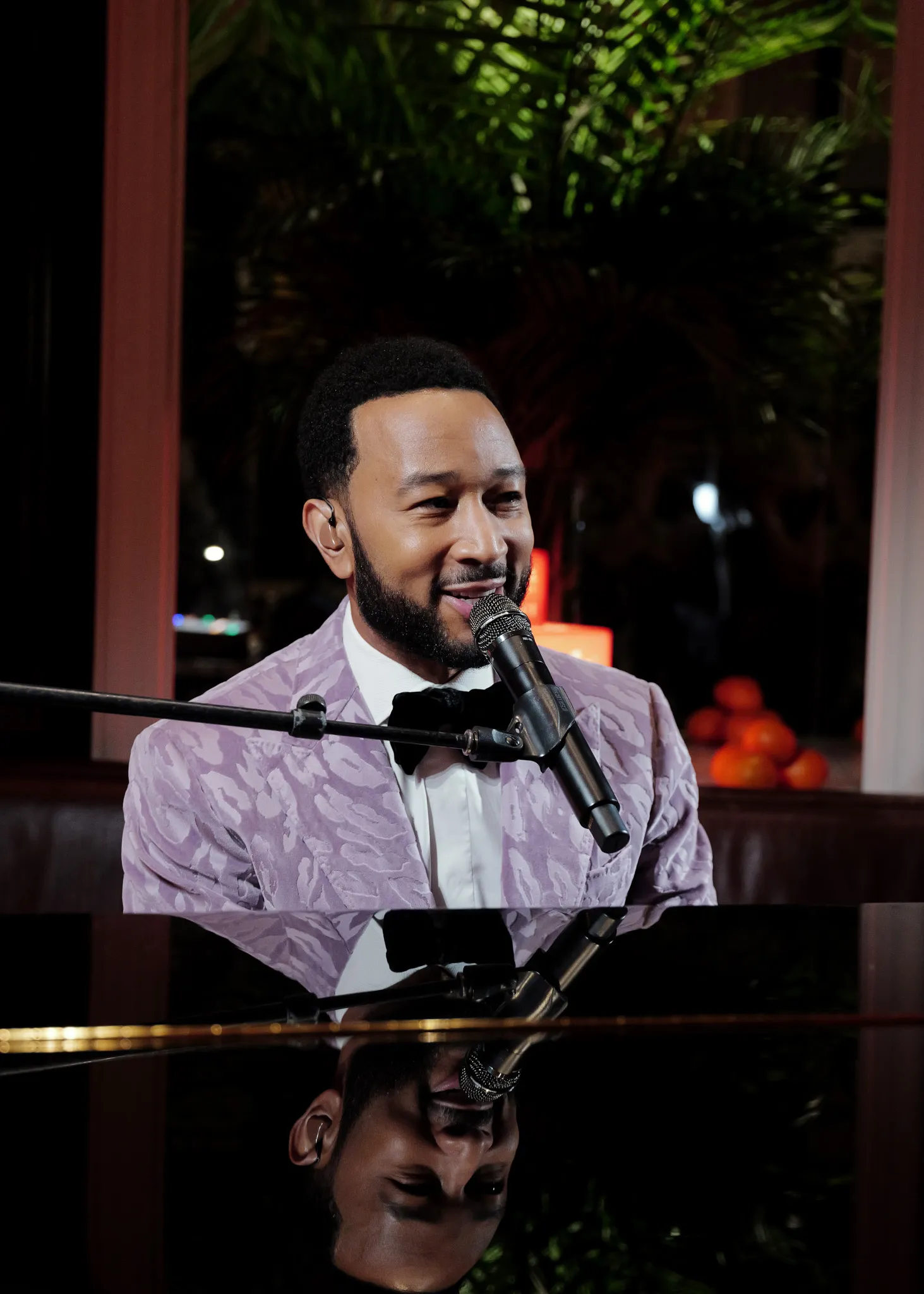 John Legend performs during the 2025 Fetch Pet Gala.