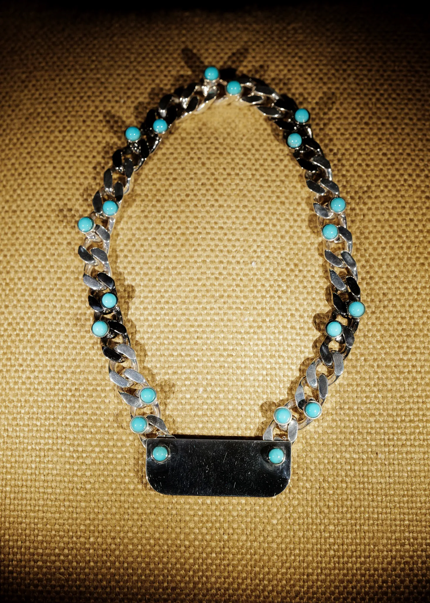 Collar on display for Collars for Cause™ during the 2025 Fetch Pet Gala.