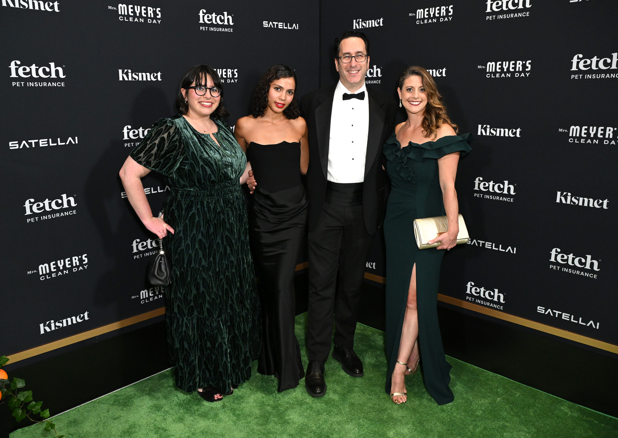 Danny Whitman and Sarah Cardillo attend the 2025 Fetch Pet Gala.