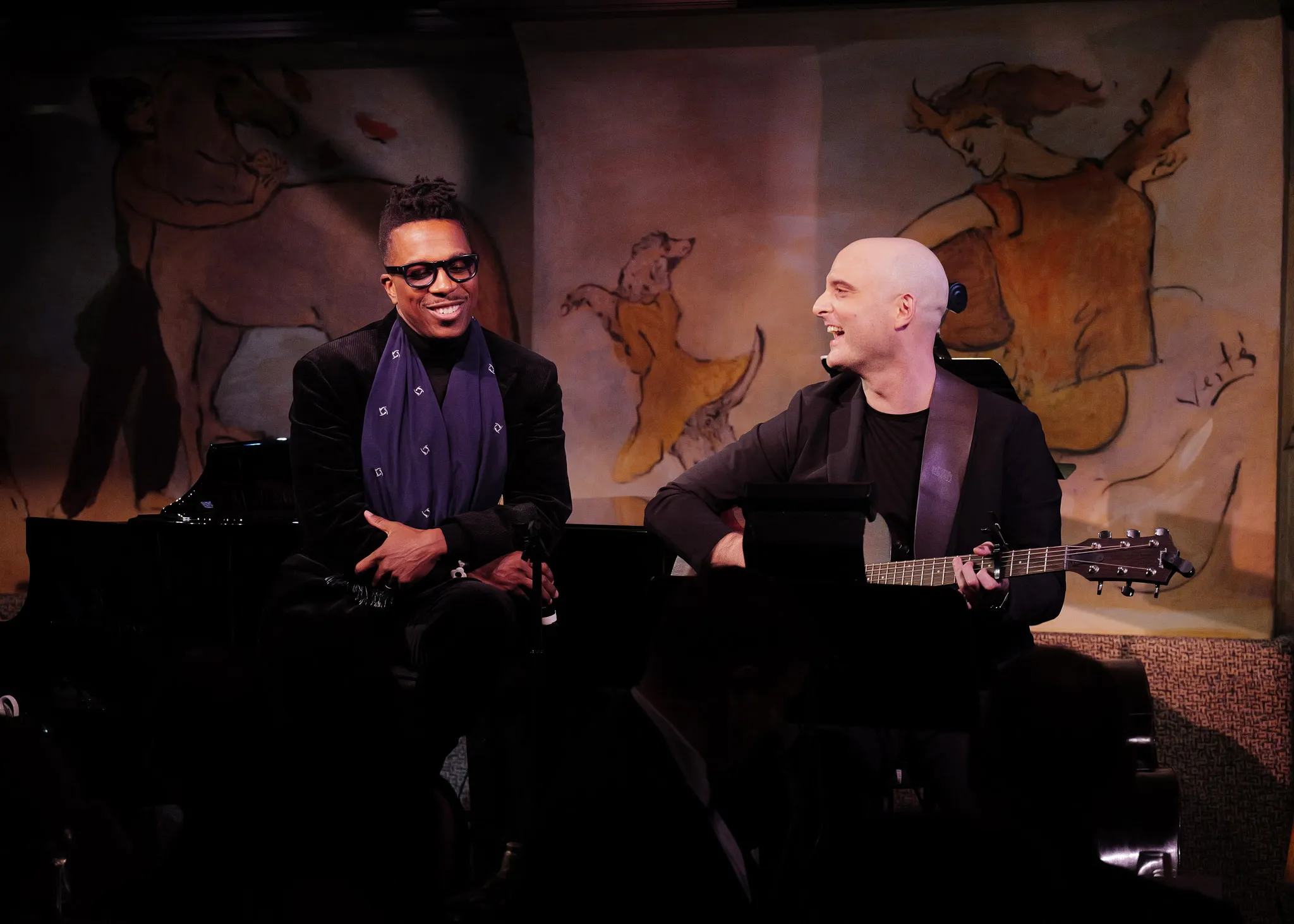 Leslie Odom Jr. performs onstage during the 2025 Fetch Pet Gala.