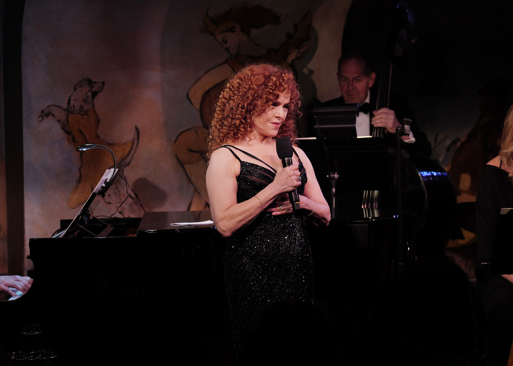 Bernadette Peters performs onstage during the 2025 Fetch Pet Gala.