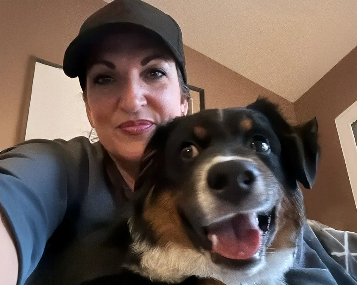 Fetch Pet Insurance Members Darcy and Delta.