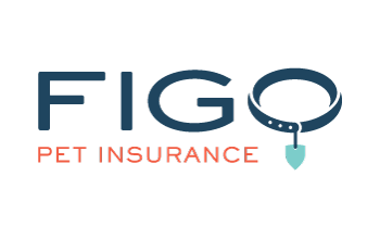 Figo pet insurance logo with dog tag icon
