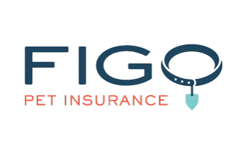 Figo pet insurance logo with dog tag icon