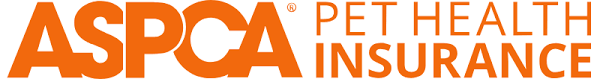 ASPCA Pet Health Insurance logo in orange text