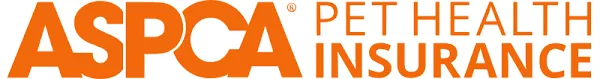 ASPCA Pet Health Insurance logo in orange text