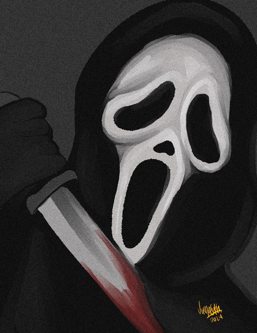 Scream Illustration