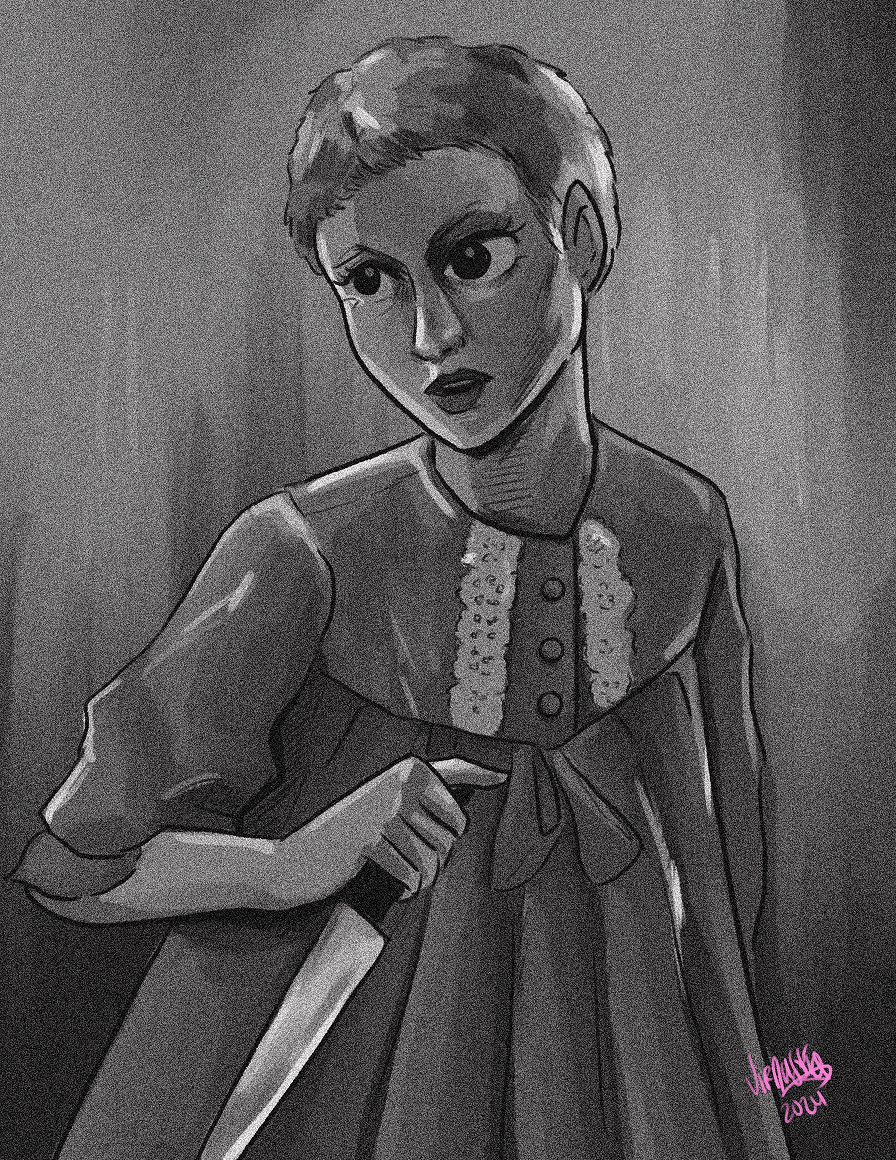 Rosemary's baby illustration