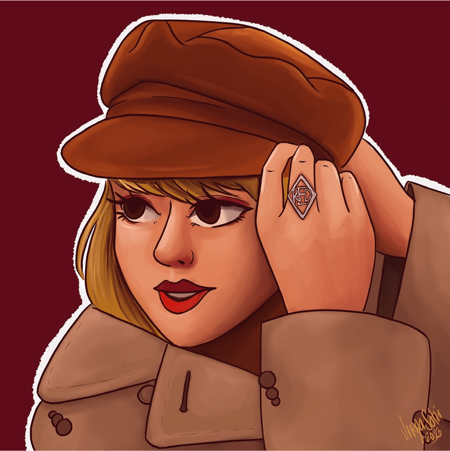 Red illustration