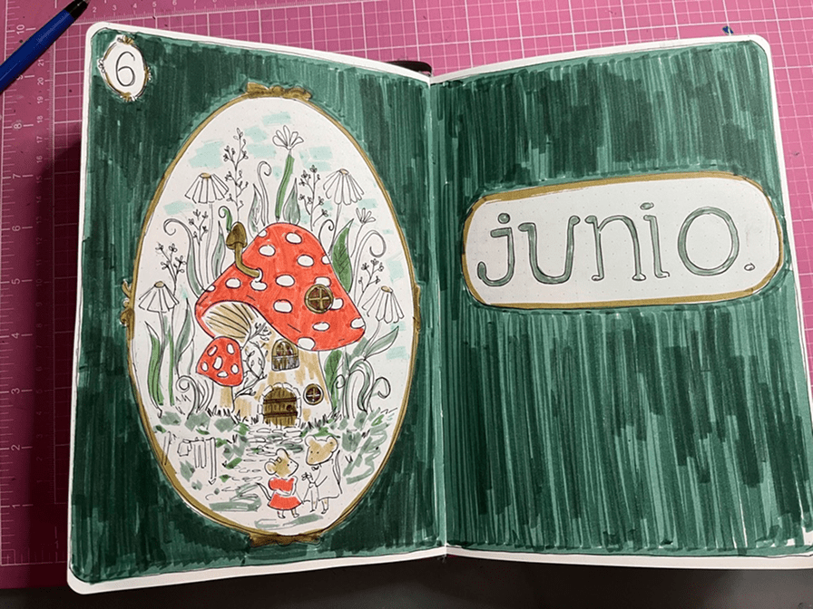 Art journal example