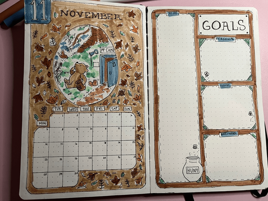 Art journal example