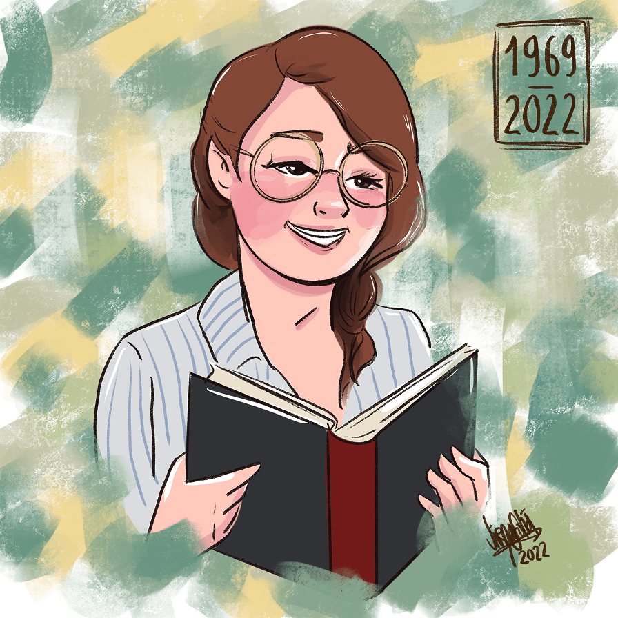 Illustration of my mom