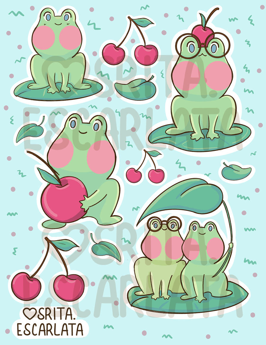Frog Stickers