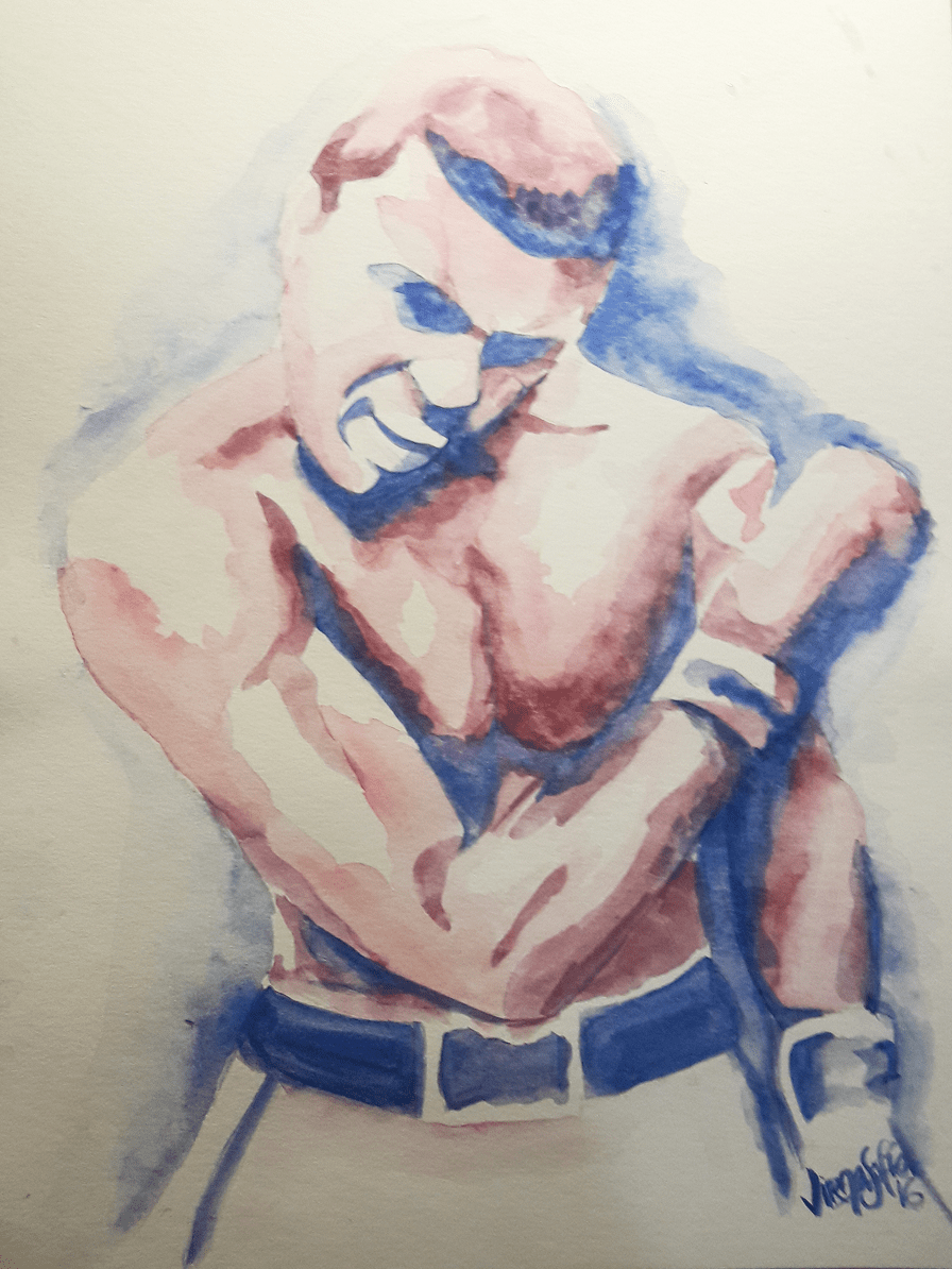 Watercolor painting
