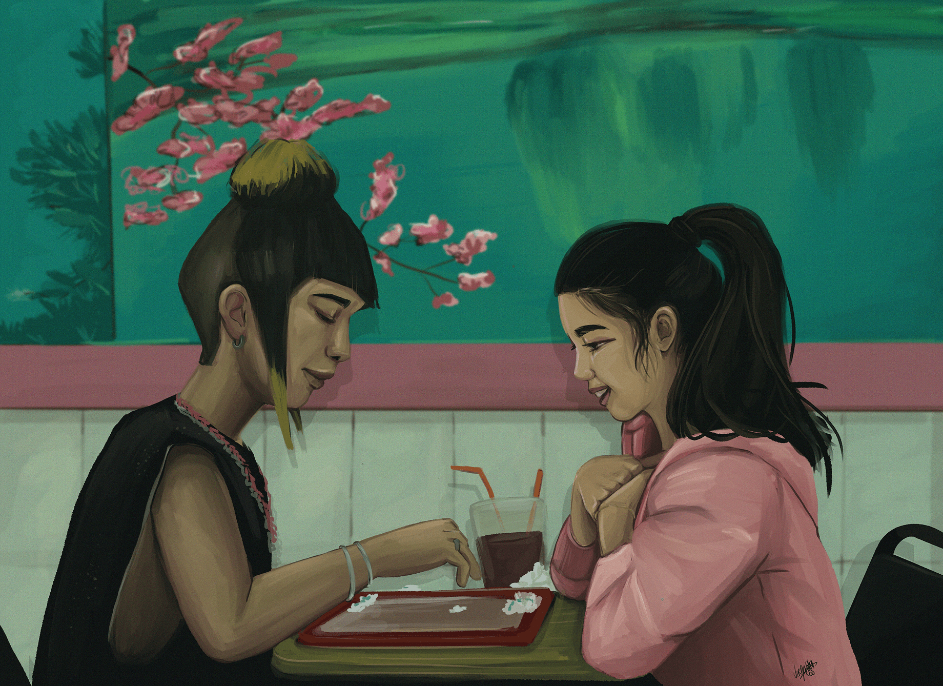 Ya no estoy aqui digital illustration