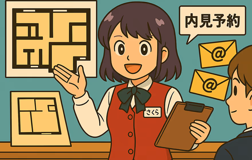 Web問合せから内見予約まで AIで完結させ、成約率を向上