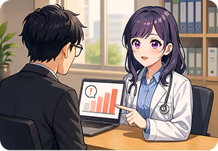 不調の早期発見