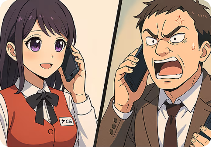 厳しいクレームもAIが受け止める