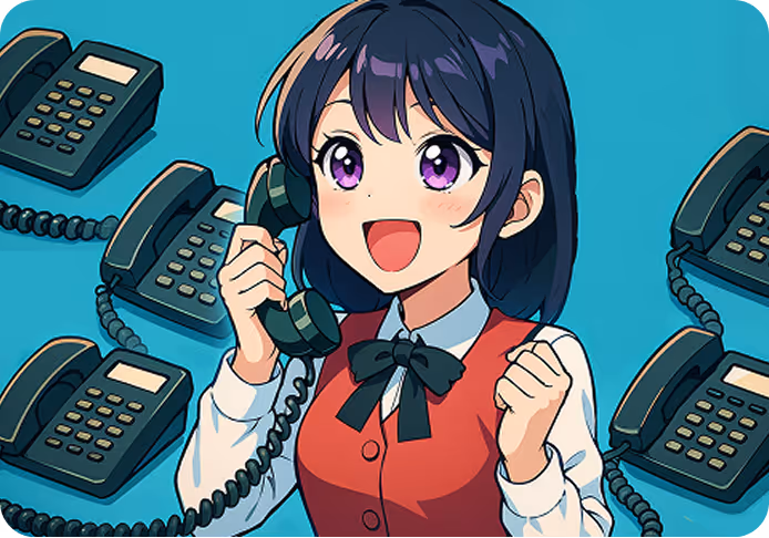 電話はすべてAIが対応