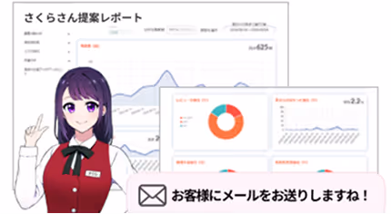 AIが顧客の変化を察知し、 最適なフォローを自動で実行します