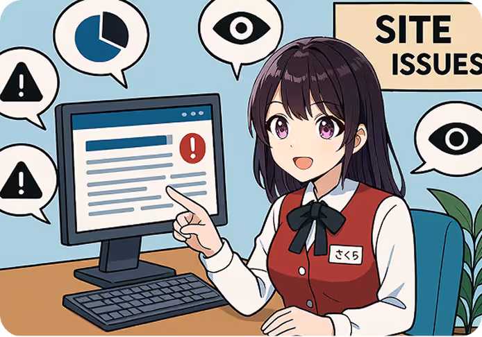 AIがサイトの課題を明確化