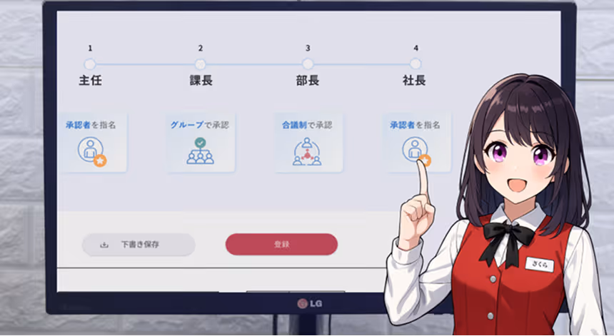 複雑な稟議だからこそ‍ ‍現場に合ったワークフローを実現します