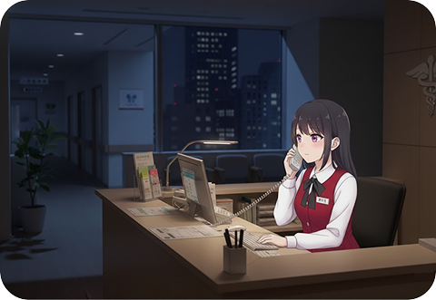 夜間・休日の問合せに対応