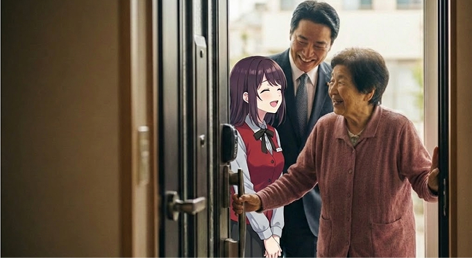 AIさくらさんが民生委員の負担軽減