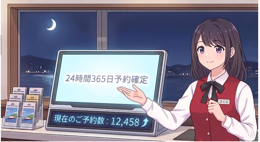 営業時間外の『駆け込み予約』を確実にキャッチ。夜間のWeb誘導数が2.5倍に増えました。